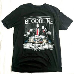 WWE The Bloodline Graphic Black Tee